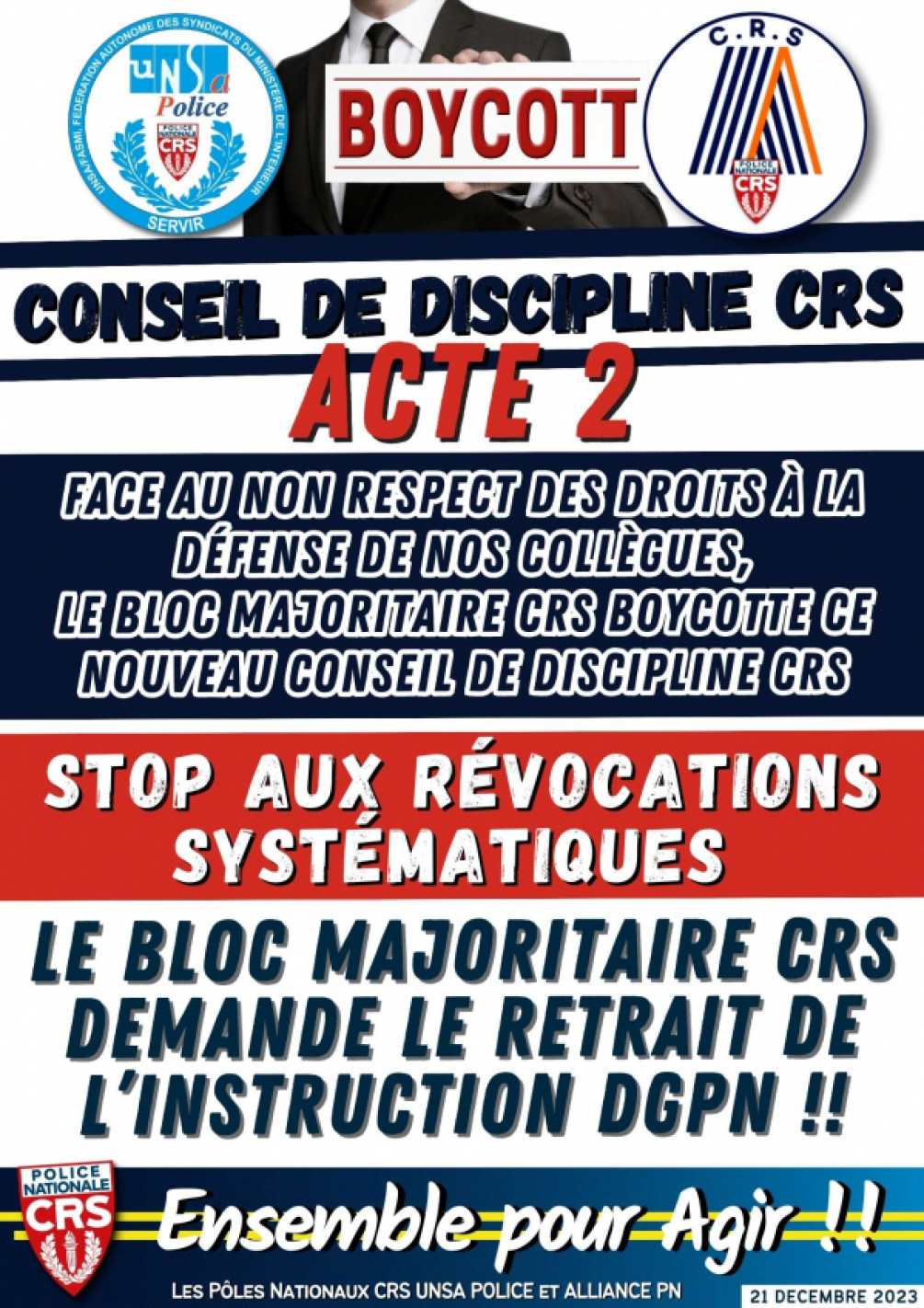 Conseil de Discipline CRS ACTE 2