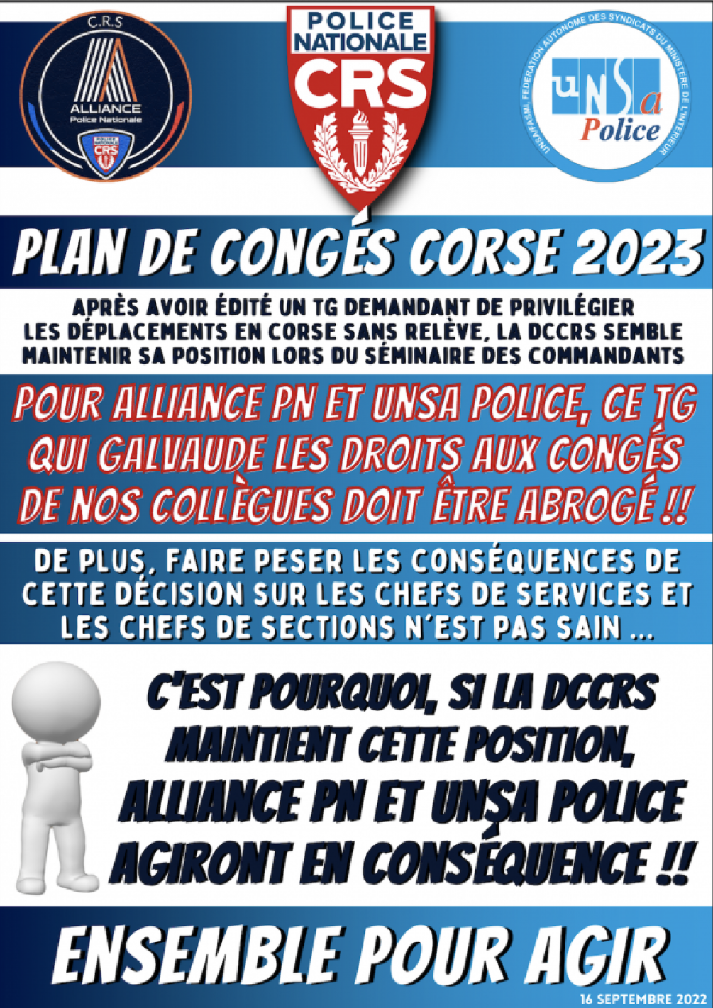 PLAN DE CONGES CORSE 2023
