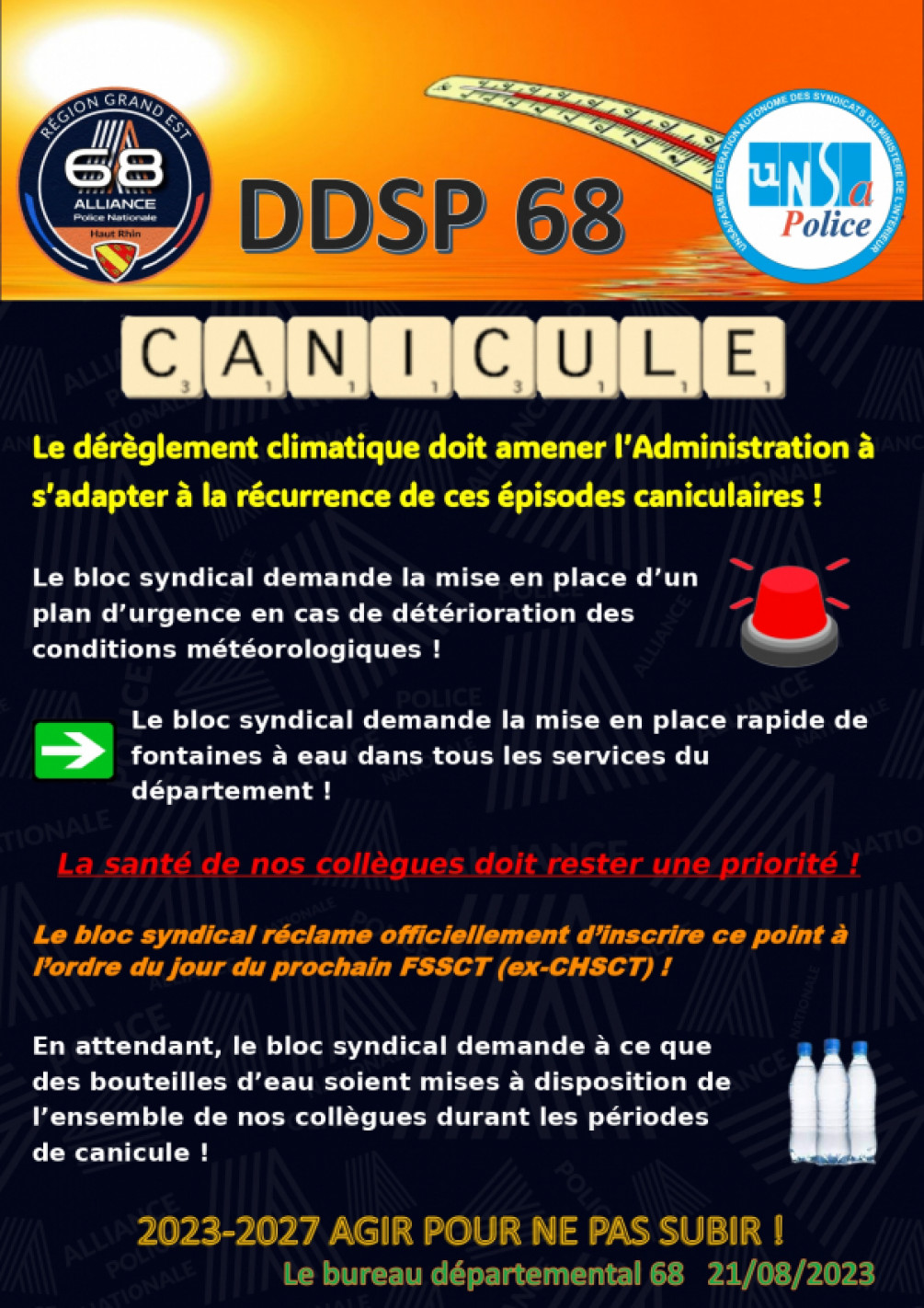 Canicule DDSP 68